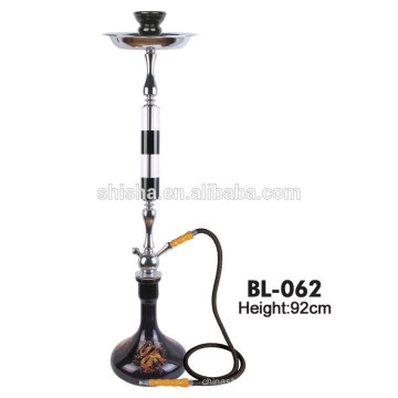 cristal hookah shisha grande luxo cachimbo de água